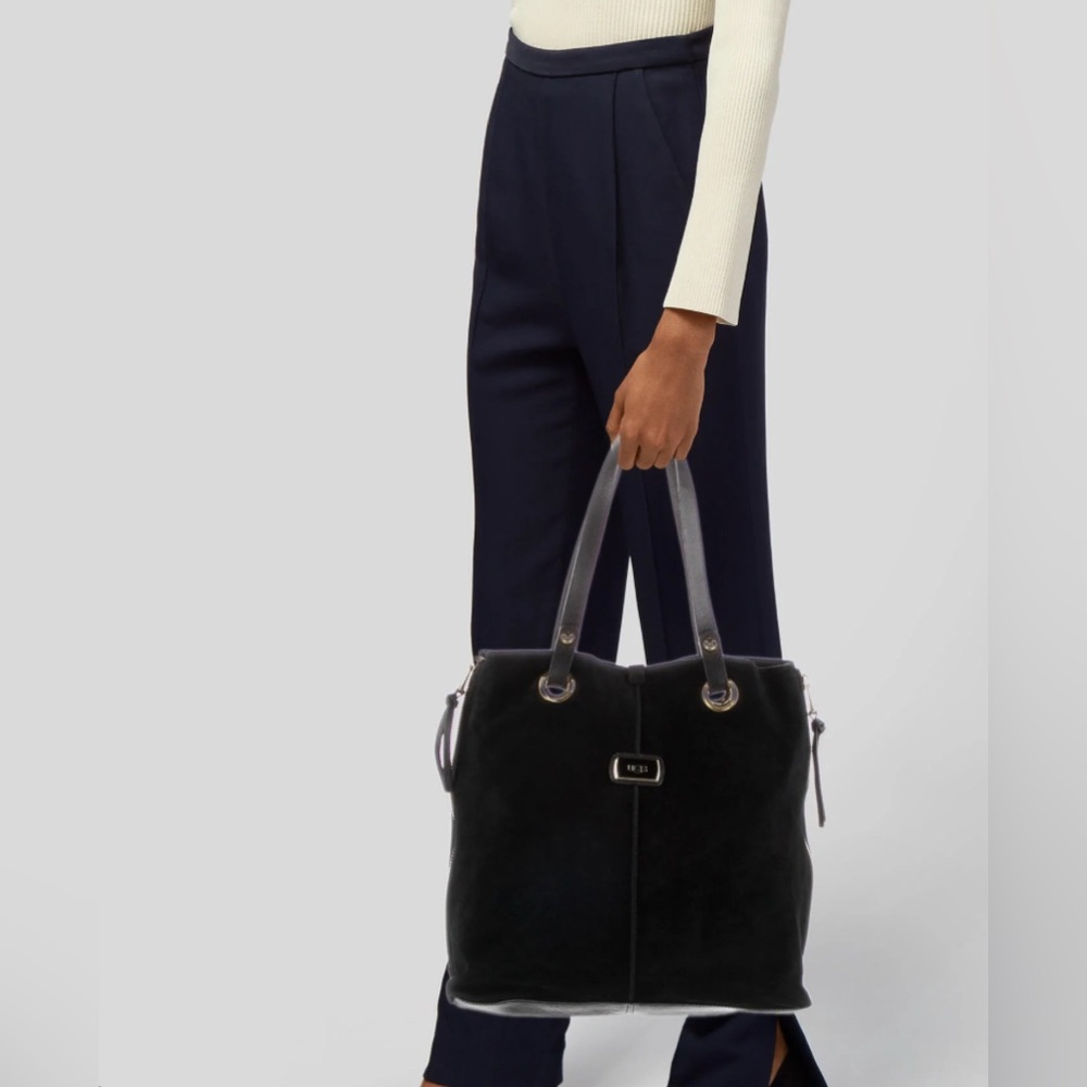UGG Seldon Black Suede Tote - Picture 10 of 10